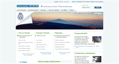Desktop Screenshot of cabtfe.es